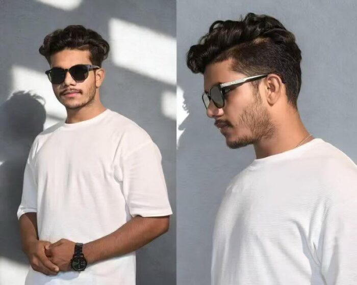 ⚜Waffle Drop Shoulder Tee’s Pearly White